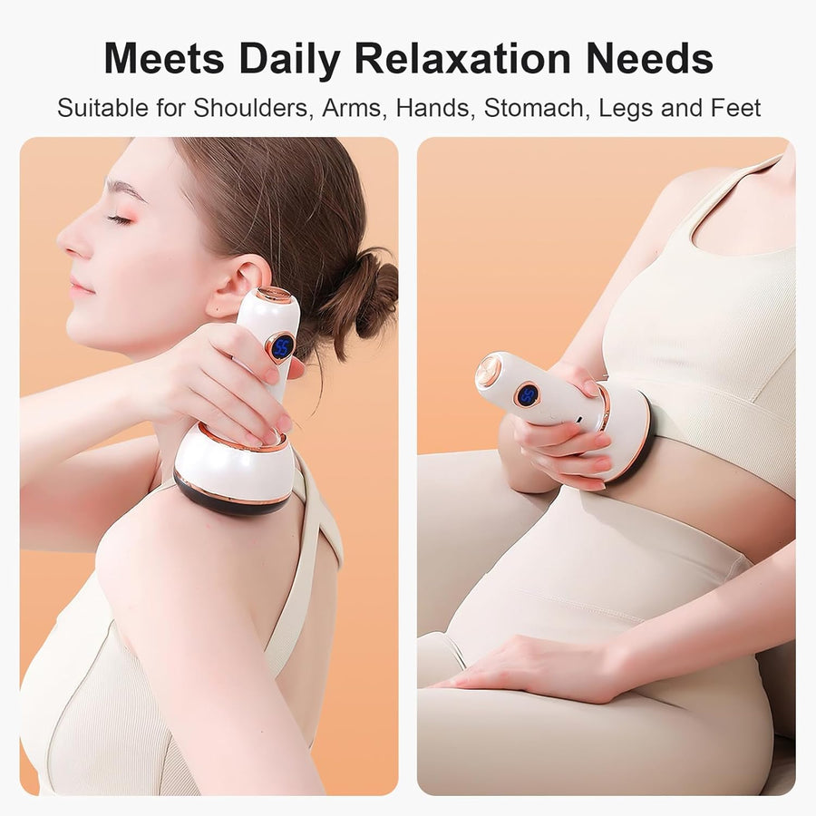 Vibrastone massage,Vibrastone Gua Massage,Massage Anti Cellulite avec fonction de chaleur et de vibration,pour les mains, le dos, les pieds pour Détendre Les Muscles
