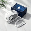 Projecteur 2-en-1 « Ciel étoilé et éclipse lunaire » et veilleuse, musique intégrée, lampe « Éclipse lunaire et galaxie » pour la décoration de la chambre d'enfant, détente avant le coucher, cadeaux d'anniversaire pour enfants