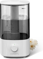 Humidificateur Air 4L Silencieux Plusieurs Modes Autonomie 30h BLANC