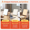 Lampe Luminothérapie 20000 Lux - Séances Courtes, Lumière du Jour Sans UV Puissante Lampe de Luminothérapie pour l'Hiver - Sans Scintillement, 6000/10000/15000/20000 Lux, 3 Températures de Couleur