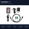 Convertisseur de média Ethernet automobile 100/1000Base-T1-TX-E – Adaptateur T1 vers RJ45 1 Gbit/s, Marvell 88Q2112 + RTL8211FI, bornier + adaptateurs TE MATEnet/HMTD, alimentation Type-C/DC