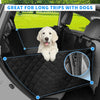 Housse Voiture Chien Siège: Housses Protection pour Chiens - Banquette Arrière Voiture Tansport Imperméable Taille Universelle