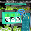 Moniteur pH EC TDS pour Hydroponie, 7 en 1 pH EC PPM CF Température Testeur D'humidité De L'air Pour L'aéroponie, Contrôler La Conductivité pH De La Solution Nutritive Hydroponique
