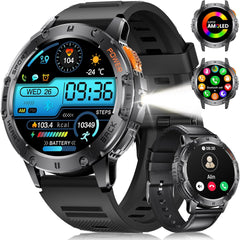 Montre Connectée Homme avec Appels Bluetooth/530 mAh, 1,43