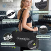 Sac de Sport Homme Femme, 35L Sacs de Voyage avec Compartiments Chaussures et Humide, Grand Capacité Sacs de Voyage avec Bandoulière réglable et Amovible, Sac de Sport pour Gym, Camping