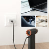 Souffleur Air Comprimé 110000 TR/Min, Soufflette Électrique avec Batterie 2000 mAh, Mini Souffleur Puissant avec 4 Niveaux de réglage, idéal pour Nettoyer PC, Clavier, Voiture