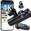 N4 Pro S 3 STARVIS 2 Dashcam Voiture 4K+ 1080P+ 1440P WiFi 5G WiFi PlatePix™ Caméra embarquée Infrarouge GPS 360°HDR Mode Parking Tampon,Commande Vocale en français, LTE Optionel, Max 1To