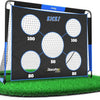 Racetex But de Foot 2-en-1 pour Enfants avec Cible de tir/Montage Rapide cage de foot enfant pour destinés au jardin, robustes et stables grâce aux arceaux en fibre de verre – faciles à déplacer