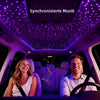 Lot de 300 lumières en fibre optique pour voiture - Câble à fibre optique de 2 m et 0,75 mm - Kit de plafonniers - Télécommande Bluetooth APP/RF - Synchronisation de la musique - Minuterie