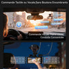 REDTIGER 4K STARVIS 2 Dashcam avant arrière, WiFi 5 GHz 20 Mo/s, commande Écran tactile, GPS, enregistrement en boucle, mode stationnement, enregistrement audio, vision nocturne WDR