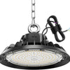 UFO 100W Éclairage LED Garage Projecteur 17000LM Réglable 60W/80W/100W LED High Bay Lampe IP65 Étanche Plafond 120° pour Garage Atelier Entrepôt