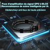 Clôture GPS sans Fil pour Chiens, pour Grands Espaces Ouverts et Utilisation en Extérieur, Étanche Précise Électrique Système Clôture Collier avec la Nouvelle Puce Signal GPS, Rayon 30-916m