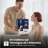 Masseur Dos et Cervicales avec Chaleur pour Soulagement Douleur, EZBack Go Massage Shiatsu 4D Tissus Profonds, Coussin Massant avec Poignée Bureau et Maison