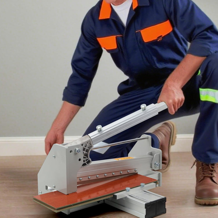 Coupe-Sol Stratifié 300 mm, Presse coupante pour stratifié et vinyle, outil de découpe de sol pour LVT, LVP, WPC, SPC, PVC et parquet