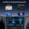 Autoradio 2 DIN (17.8x10cm), Android 15, Écran IPS 10 Pouces, 4Go+64Go Car Stereo avec Apple CarPlay & Android Auto sans Fil, 25 Thèmes UI, Bluetooth, Radio FM/RDS, Universel