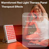 Panneau de lumière rouge - Double longueur d'onde LED 660 nm et 850 nm, avec support ajustable, 40 LED, minuterie 15/20/25 minutes, idéal pour la relaxation du visage et du corps