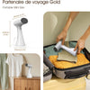 Defroisseur vertical a main, Défroisseurs vetement Portable, Vapeur extrême turbocompressée à 150°C, 20s pour chauffer steamer fer à repasser