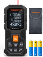 Télémètre Laser 50m : Angle, Longueur, Surface, Volume, Pythagore, Addition/soustraction; Filetage Laiton 1/4; Ergonomique