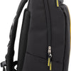 Cressi Depuis 1946-Leon Backpack-Sac à Dos Unisex Pratique et Fonctionnel Permet d'être Prêt à Tout, d'une Plongée Improvisée à Une Séance Rapide à la Salle de Sport ou à l'Étude, Noir/Jaune 22 L