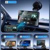 Écran Voiture 7 Pouces CarPlay sans Fil avec Caméra de Recul HD Android Auto Apple CarPlay,Portable Autoradio,Écran Tactile IPS,Mirror Link,Bluetooth 5.3,Commande Vocale,Navigation GPS,AUX