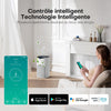 Purificateur d'air, CADR 300 m³/h, Pour des pièces de 80-120㎡, Application Contrôle, Commande Vocale, Indicateur de Qualité de l'Air et Auto Mode, Protège Contre le Pollen, la Poussière