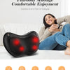 Coussin Masseur Shiatsu Chauffant Electrique 3 Vitesses Soulage Douleur Cervicale Cou Nuque Pieds