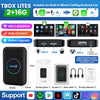 AIBOX-Lite Boîte multimédia 3 en 1 Système Android indépendant / CarPlay sans fil / Android Auto sans fil, convient pour les véhicules équipés de CarPlay filaire / Android Auto