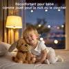 Jouet Peluche électronique Chien pour Enfants, électronique Doux Chien de Compagnie Chanteur d'oreilles, Répète ce Que tu dis Peluches et Animaux Interactifs