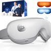 Masseur Oculaire Silencieux, Chaleur & Masque Gel Froid, Zero Pro Masque Chauffant pour Sommeil et Migraine, Appareil Massage Yeux 3D Fatigue Oculaire