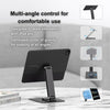 Support magnétique pour iPad avec Chargement sans Fil 18 W, Support Rotatif à 360° en Aluminium pour iPad Pro M4 13 Pouces, Support de Bureau réglable (M4-13 Pouces)