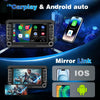 Autoradio 7" Carplay pour VW Golf 5 6 Polo CarPlay & Android Auto Sans Fil, Bluetooth, FM radio, DSP, 4x45W, Caméra Recul Dyn, Microphone