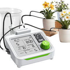 Système d'irrigation automatique, Arrosage automatique intérieur pour 20 plantes en pot - Kit d'irrigation goutte à goutte rechargeable pour plantes d'intérieur, balcon
