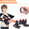 Pistolet Jouet Sniper Soft Bullet Gun - Blaster en Mousse avec Chargeur en Chaîne de 24 Darts, 40 Balles en Mousse et Lunette de Visée