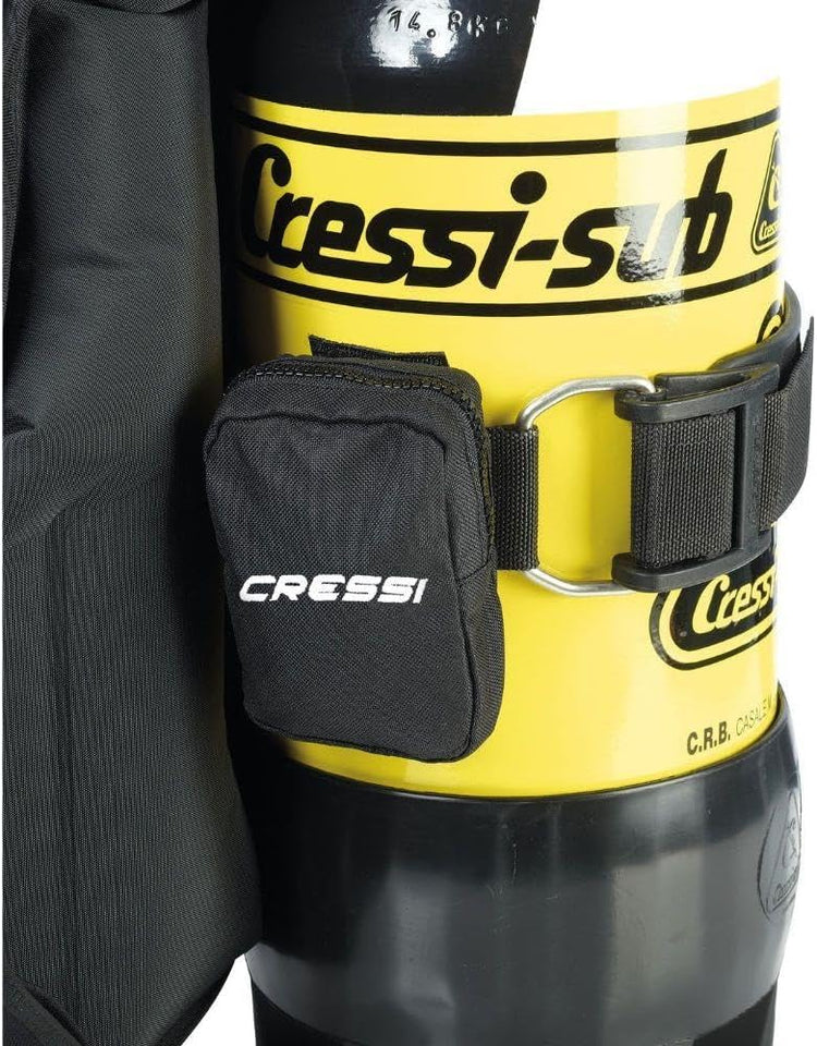 Cressi Aquawing BCD Gilet Stabilisateur pour Plongée Unisex-Adult Taille Unique de XS/XL NOIR