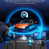 Dashcam Rétroviseur 4 Canaux 1080P, IPS Tactile 9,7 Pouces Trois Vues 720P, WiFi, Streaming, Aide au Recul, Enregistrement en Boucle et Carte 64 Go pour Conduite Quotidienne
