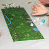 Asmodee - Raptor Race - FlexiQ - Jeux de société - Jeu de Course Tactique - Jeu Enfant 6 Ans - 2 à 5 Joueurs - 20 Min - Figurines Dinosaures - Plateau Double-Face - Version française