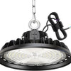 Projecteur LED UFO 150W Garage Atelier 22500LM Éclairage pour Atelier 4000K 120°Éclairage IP65 Lampe Industrielle Dimmable 90W/120W/150W Usines Entrepôts de Construction Garage
