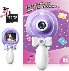 Jouet Photo Enfants Caméra Portable Vidéo HD 1080P Carte SD 32Go