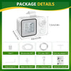 Kit Arrosage Automatique avec Tuyau 2000mAh Goutte à Goutte pour Plate-Bandes, terrasse, Jardin ou Plantes