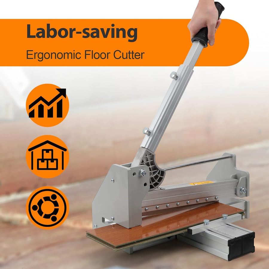 Coupe-Sol Stratifié 300 mm, Presse coupante pour stratifié et vinyle, outil de découpe de sol pour LVT, LVP, WPC, SPC, PVC et parquet