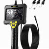 Caméra Endoscopique avec Lumière, 8mm IP67 étanche, écran IPS 4,3 Pouces, Caméra d’Inspection HD 1080P avec 8 LEDs Ajustables, Câble Semi-Rigide 5m – Pas de Wi‑FI, Pas d’Application