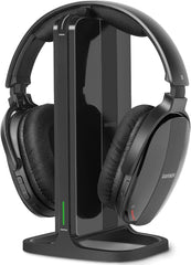Casque sans Fil pour Regarder la télévision avec Station de Charge et émetteur RF, Casque TV Confortable pour Seniors, Compatible avec Toutes Les télévisions