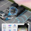 Écran CarPlay Voiture 9 Pouces  sans Fil avec Caméra de Recul HD Android Auto Apple CarPlay,Portable Autoradio,Écran Tactile IPS,Mirror Link,Bluetooth 5.3,Commande Vocale,Navigation GPS,AUX