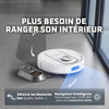 Rowenta X-PLORER Serie 580 Max, Robot aspirateur Laveur, Auto-Nettoyage et séchage des serpillières, Collecte Auto de la poussière, 10000 Pa, RR9547E0