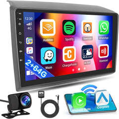 Autoradio Android 15 2Go+64Go Fiat Ducato/Citroën Jumper/Peugeot Boxer 2010, Poste Radio Voiture avec Wireless CarPlay Android Auto 9