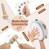 Set Instruments de Musique pour Enfants Jouets Montessori à Empiler pour Tout-Petits, Instrument de Percussion Jouet Musical en Bois