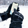 Gants Moto Chauffants, CE Niveau 1 KP, Écran Tactile Chauffage jusqu'au bout des doigts, 3 niveaux, mode intelligent, batterie rechargeable 7,4 V, imperméables, modèle : MG7502H