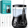 COSLUS E1 Hydropulseur dentaire de qualité supérieure, noir
