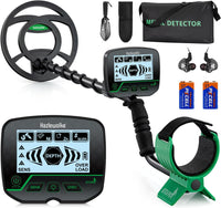 Detecteur de Metaux Professionnel Haute Précision avec Bobine Étanches de 10 Pouces, Kit de Détecteurs de Métaux Électriques pour la Plage