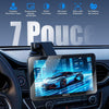 Écran Voiture 7 Pouces CarPlay sans Fil avec Caméra de Recul HD Android Auto Apple CarPlay,Portable Autoradio,Écran Tactile IPS,Mirror Link,Bluetooth 5.3,Commande Vocale,Navigation GPS,AUX
